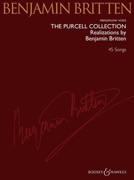 Purcell Collection The by Purcell Henry - Britten Benjamin - for Medium-Low Voc
