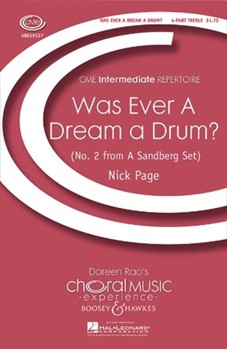 Was Ever A Dream A Drum by Page Nick for SSAA