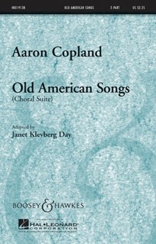 Old American Songs Choral Suite by Copland Aaron - Day Janet Klevberg - for 2-Part (Suite I)