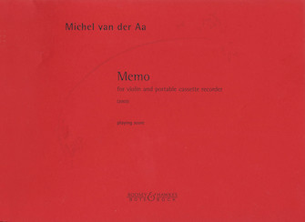 Memo by van der Aa Michel for Score