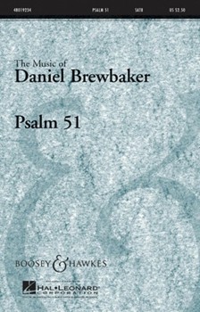 Psalm 51 by Brewbaker Daniel for SATB