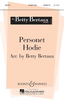 Personet Hodie by - Bertaux Betty - for Unison/2-Part