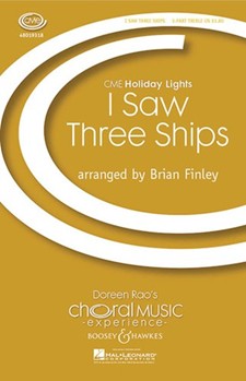 I Saw Three Ships by - Finley Brian - for SSA