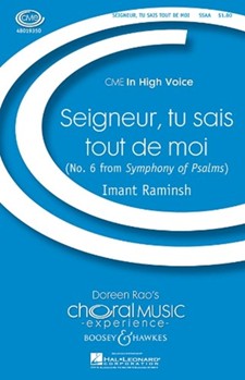 Seigneur Tu Sais Tout De Moi by Raminsh Imant for SSAA