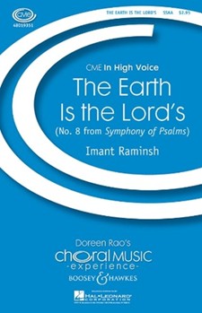 Earth Is The Lord's by Raminsh Imant - Symphony Of Psalms - for SSAA