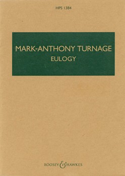 Eulogy (2003) by Turnage Mark-Anthony for