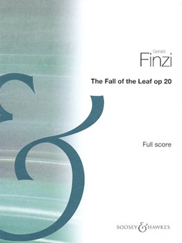 The Fall of the Leaf Op. 20 by Finzi Gerald for Score