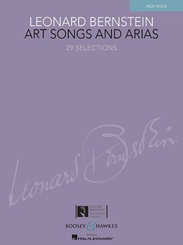 Art Songs & Arias by Bernstein Leonard for High Voice Collection