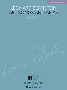 Art Songs & Arias by Bernstein Leonard for Low Voice Collection
