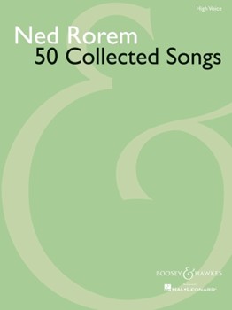 50 Collected Songs by Rorem Ned for High Voice