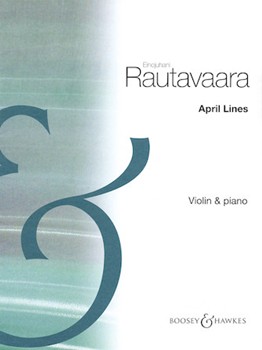 April Lines by Rautavaara Einojuhani for Violin and Piano