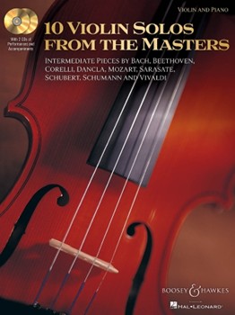 10 Violin Solos From The Masters by Various - Nelson Sheila - for Violin and Piano (W/enhanced Cd)
