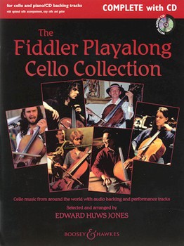 Fiddler Playalong Cello Collection by Various - Jones Edward Huws - for Cello and Piano