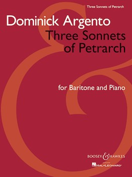 3 Sonnets Of Petrarch by Argento Dominick for Mez-sop/al