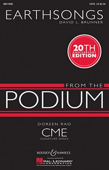 Earthsongs by Brunner David for SATB