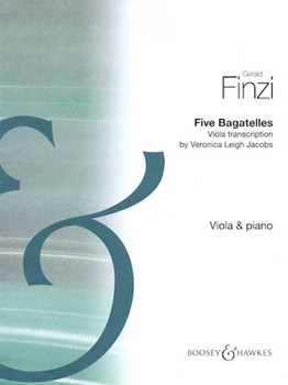 Five Bagatelles Transcription For Viola And Piano