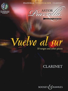 Vuelvo Al Sur by Piazzolla Astor - Davies Hywel - for Bb Clarinet (10 Tangos and Other Pi)