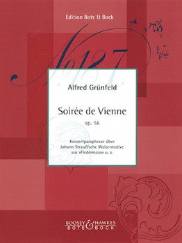 Soiree De Vienne Opus 56 by Grunfeld Alfred for Piano