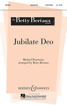 Jubilate Deo by Praetorius Michael - Bertaux Betty - for Instrumental Parts