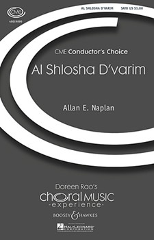 Al Shlosha D'varim by Naplan Allan for SATB