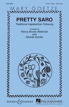 Pretty Saro by - Nancy Boone Allsbrook - for 3-Part Treble
