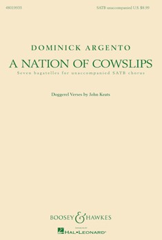 Nation Of Cowslips by Argento Dominick for SATB