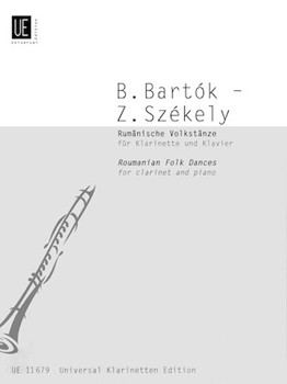 Romanian Folk Dances by Szekely Zoltan - Szekely Zoltan - for Clarinet Solo