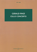 Cello Concerto - Revised 2009 Study Score