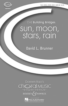 Sun Moon Stars Rain by Brunner David for SATB
