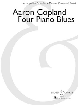4 Piano Blues by Copland Aaron - Cohen Paul - for Saxophone Quartet