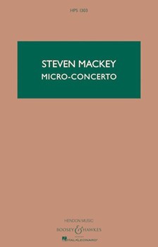Micro-Concerto by Mackey Steven for Study Score