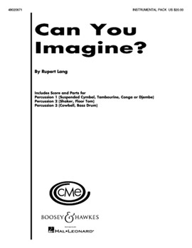 Can You Imagine by Lang Rupert for Instrumental Parts