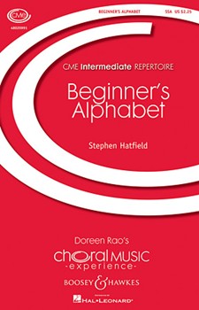 Beginner's Alphabet by Hatfield Stephen for SSA