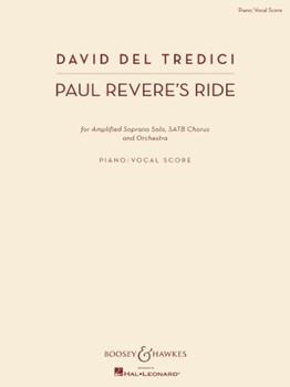 Paul Revere's Ride by Del Tredici David for Vocal Scor
