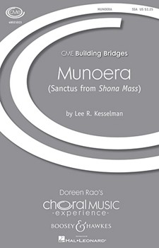 Munoera (Sanctus From Shona Mass) by Kesselman Lee R for SSA