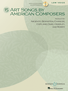 15 Art Songs By American Composers - Low Voice w/CD