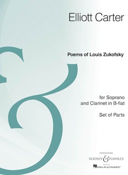 Poems of Louis Zukofsky by Carter Elliott for