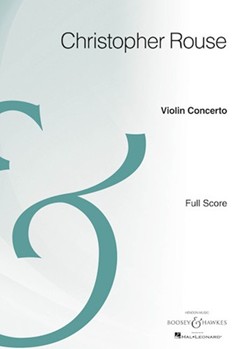 Violin Concerto by Rouse Christopher for Full Score