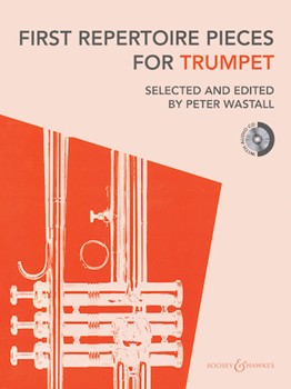 1st Repertoire Pieces For Trumpet by Various - Wastall Peter - for Trumpet and Piano (W / cd)
