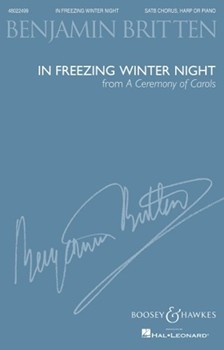 In Freezing Winter Night by Britten Benjamin for SATB