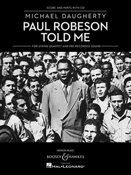 Paul Robeson Told Me by Daugherty Michael for