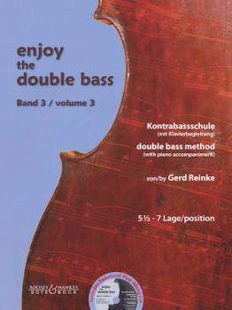 Enjoy The Double Bass Vol 3 Method Positions 5.5-7 w/online audio STRING BAS