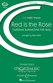 Red Is The Rose by - Sirett Mark - for SATB