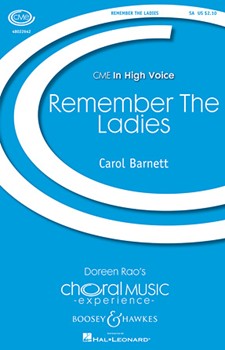 Remember The Ladies by Barnett Carol for SA
