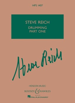 Steve Reich - Drumming Part One by Reich Steve for Study Score