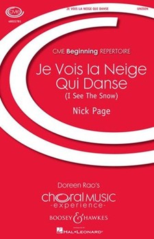 Je Vois La Neige Qui Danse by Page Nick for Unison