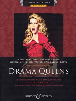 Drama Queens - 13 Arias - Piano Vocal Score for Mezzo Soprano & Soprano - Vocal