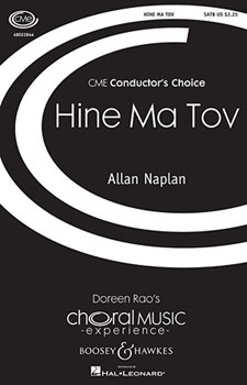 Hine Ma Tov by Naplan Allan for SATB