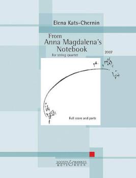 From Anna Magdalena's Notebook String Quartet Sc/pts Str Qrt