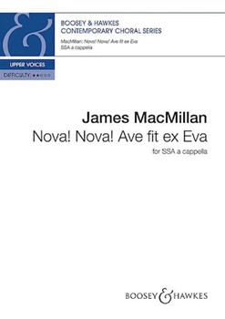 Nova! Nova! Ave fit ex Eva by MacMillan James for SSA a cappella